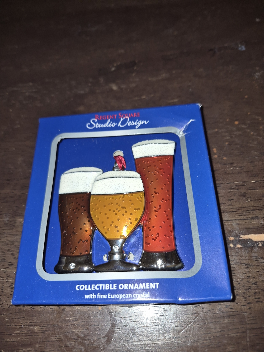 Regent Square Studio Design Beer Glasses & Wine Glasses Collectible Ornament